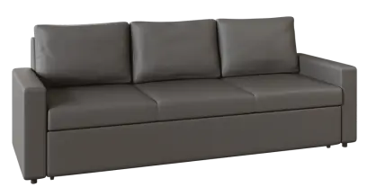 TAMARA, pohovka, koženka šedá